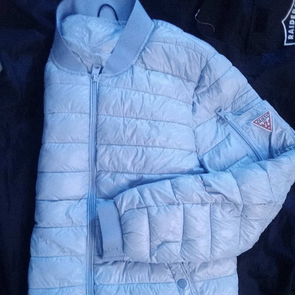 Puffer jacket by GUESS, ladies , size medium